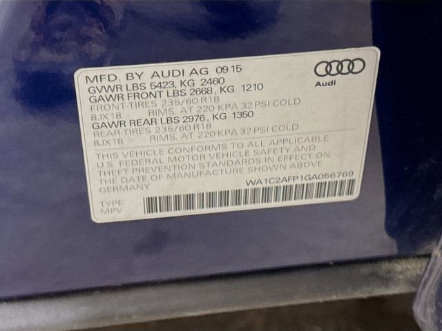 2016 Audi Q5 Premium