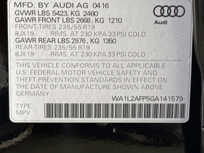 2016 Audi Q5 2.0T Premium
