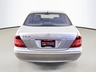 2003 Mercedes-Benz S-Class 5.0L