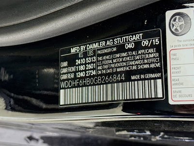 2016 Mercedes-Benz E-Class E 400