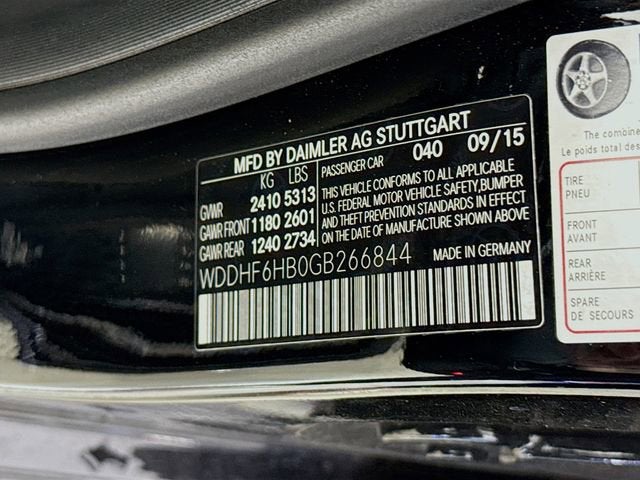 2016 Mercedes-Benz E-Class E 400