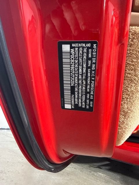 2007 Porsche Boxster S
