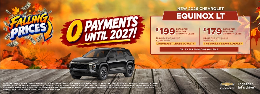 NEW 2026 CHEVROLET EQUINOX LT