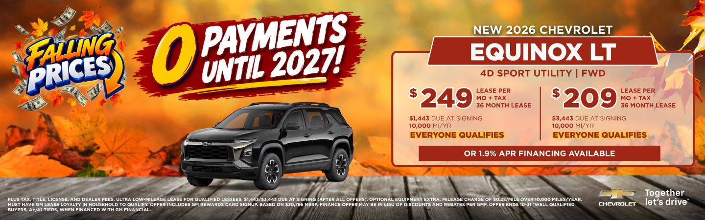 NEW 2026 CHEVROLET EQUINOX LT