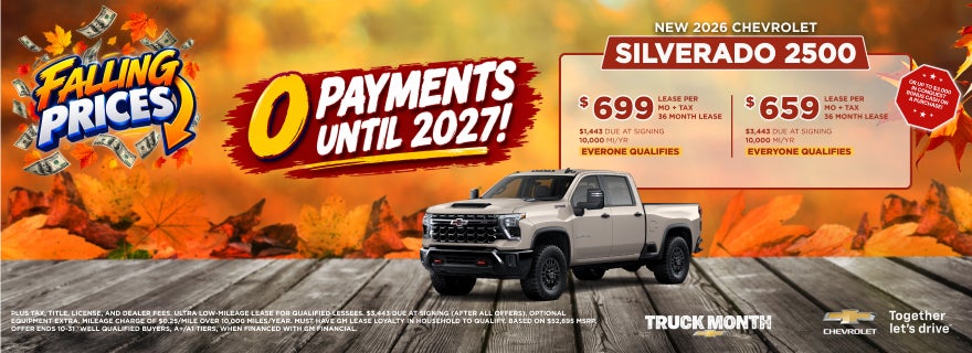 NEW 2026 CHEVROLET SILVERADO 2500