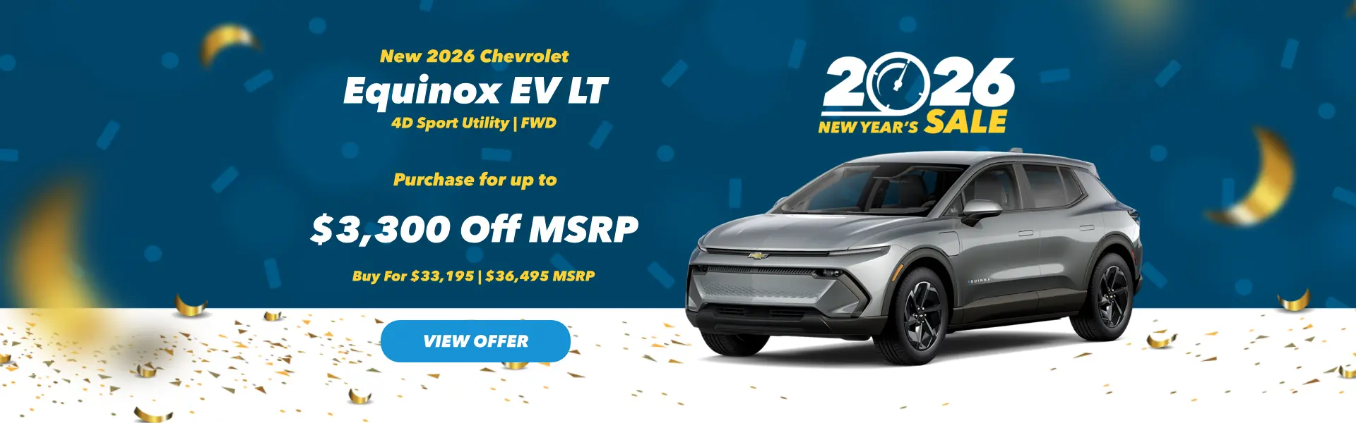 Equinox EV Offer January 2026