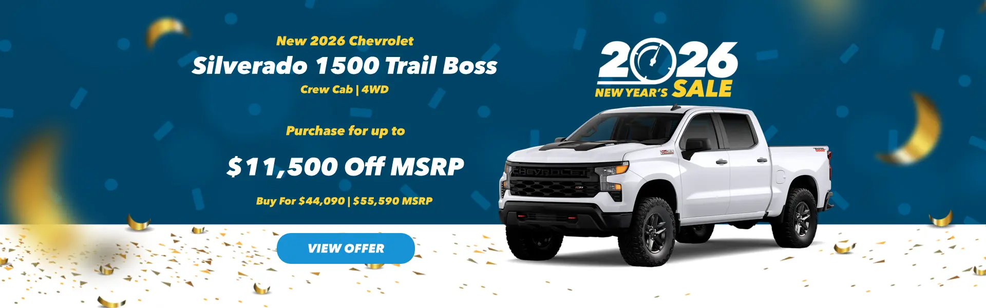 Silverado Offer January 2026