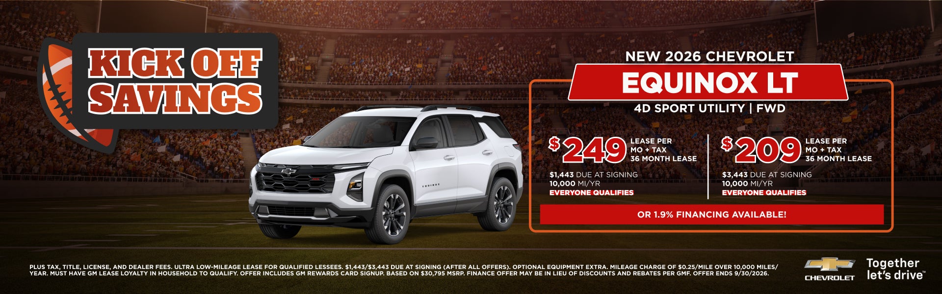 New 2026 Chevy Equinox LT