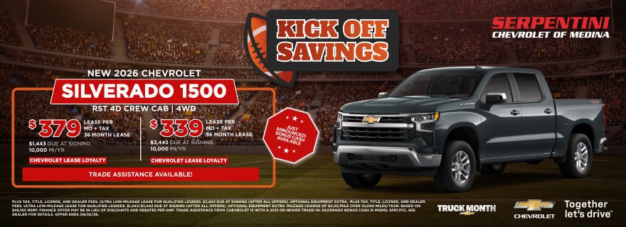 New 2026 Chevy Sliverado 1500