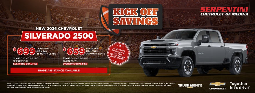 New 2026 Chevy Sliverado 2500